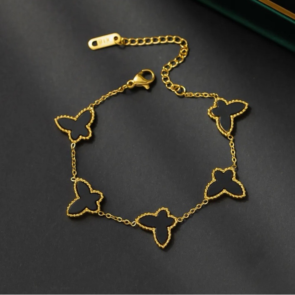 Gold Butterfly Bracelet